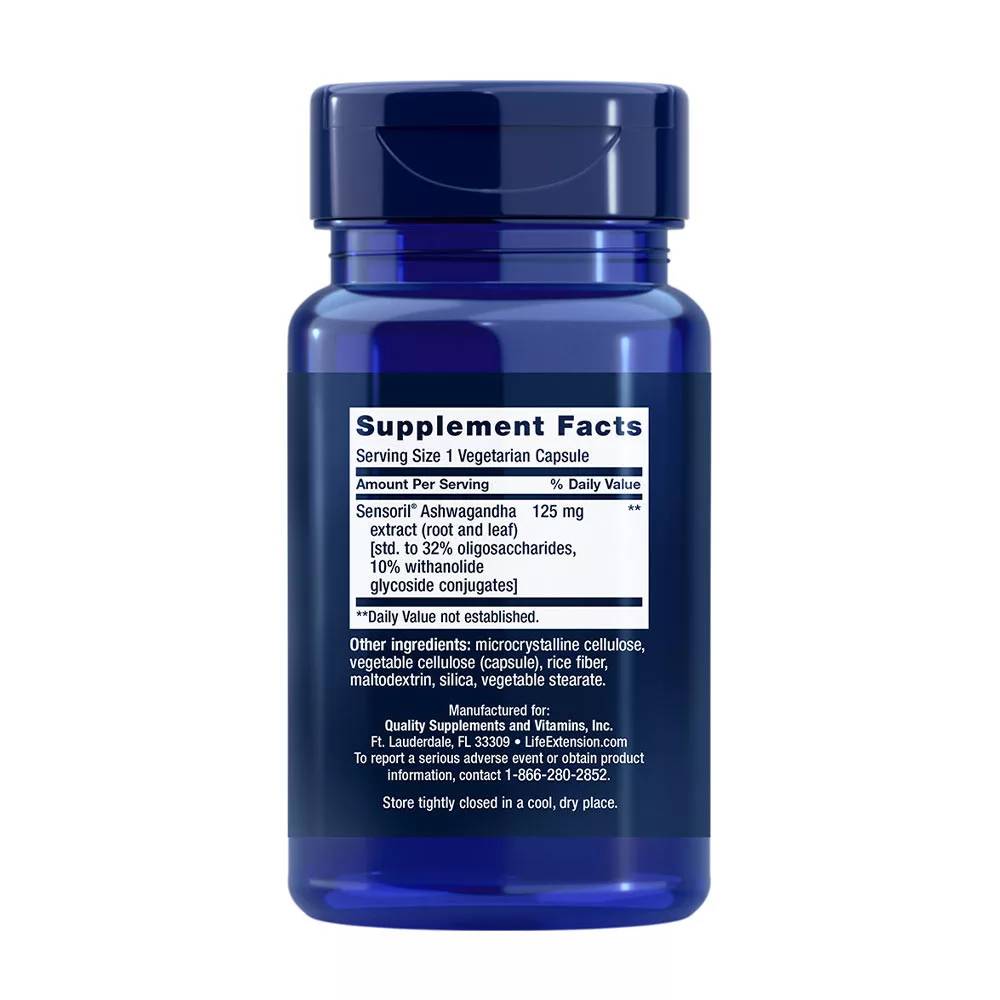 Life Extension Optimized Ashwagandha – 60 Veg κάψουλες