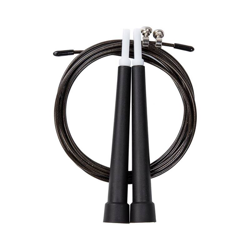 OnlyUP Speed Rope 3m with Adjustable Length, Black