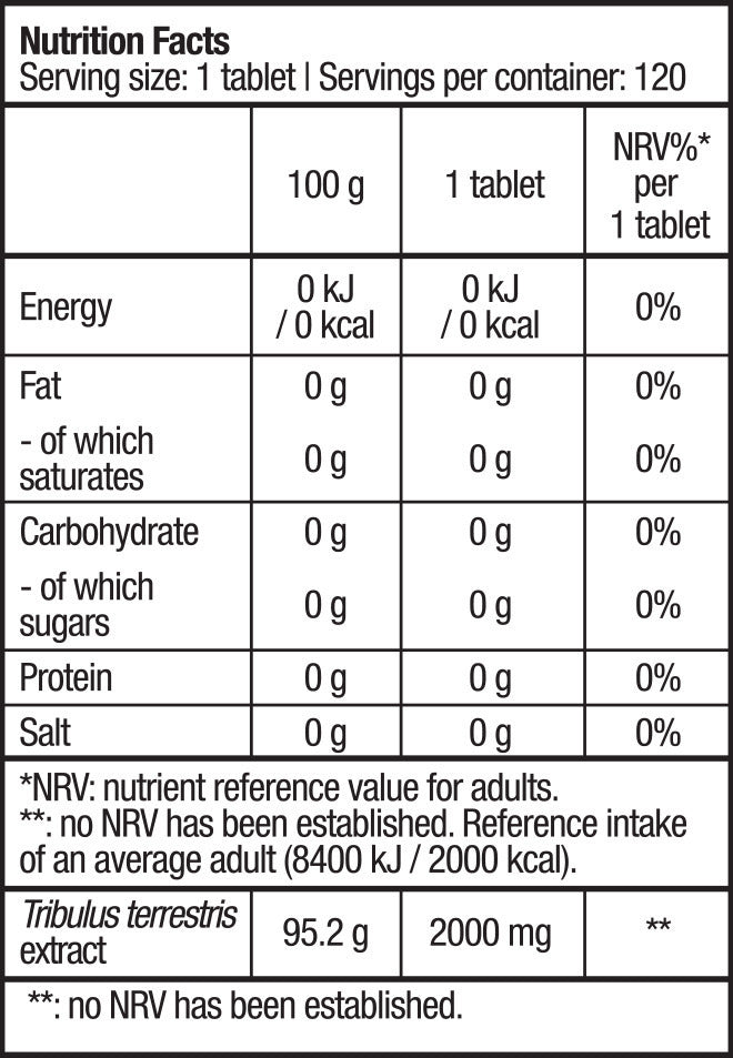 Biotech USA Tribooster 60 ταμπλέτες