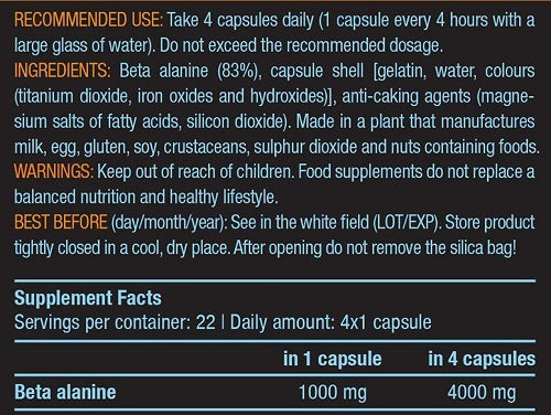 Biotech USA Beta Alanine 4000mg 90 capsules