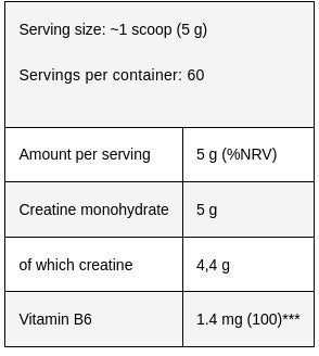 Kevin Levrone Gold Creatine 300gr
