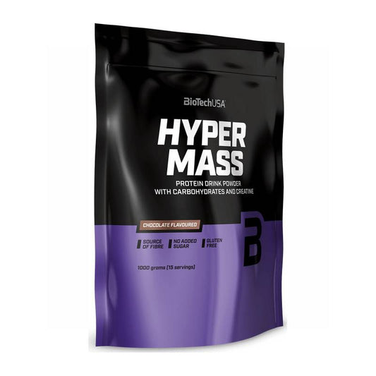 Biotech USA Hyper Mass Drink Powder With Carbohydrates & Creatine Χωρίς Γλουτένη με Γεύση Σοκολάτα 1kg