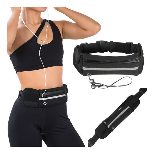 Waist Bag for Running Black