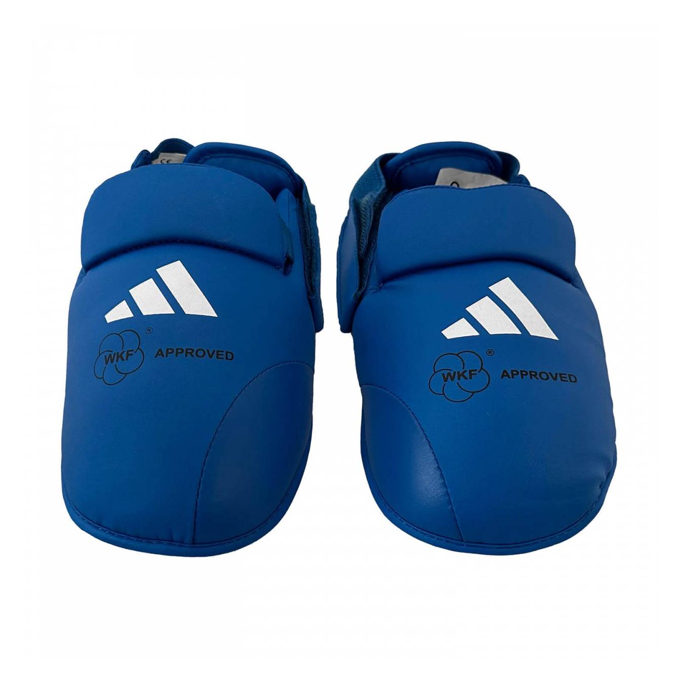 Karate adidas WKF Leg Guards Approved, Blue