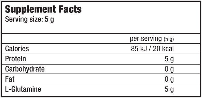 Biotech USA 100% L-Glutamine 500gr Unflavoured – Καθαρή δύναμη αποκατάστασης!