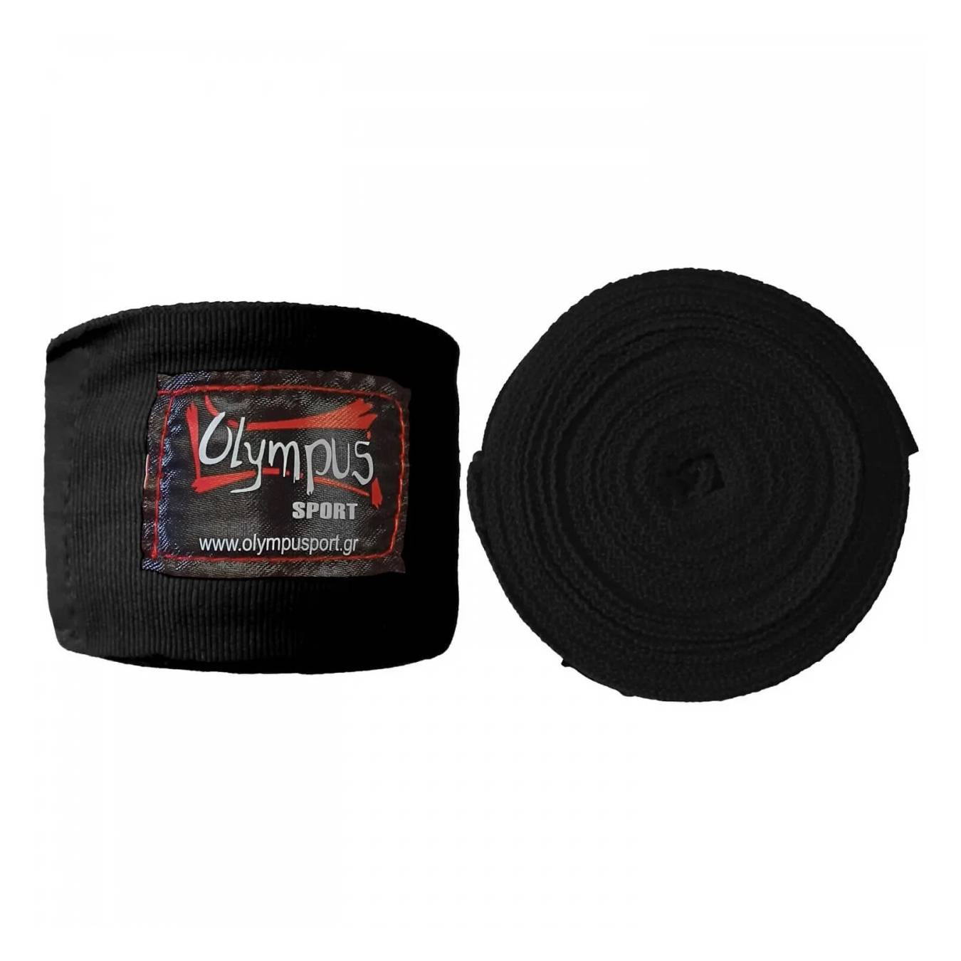 Μπαντάζ Olympus PERFERCT WRAP Ελαστικά Μαύρα, 450cm
