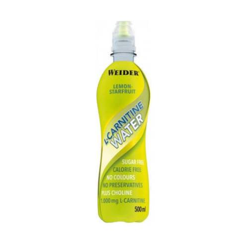 Weider L-Carnitine Water με Καρνιτίνη και Γεύση Lemon Starfruit 500ml