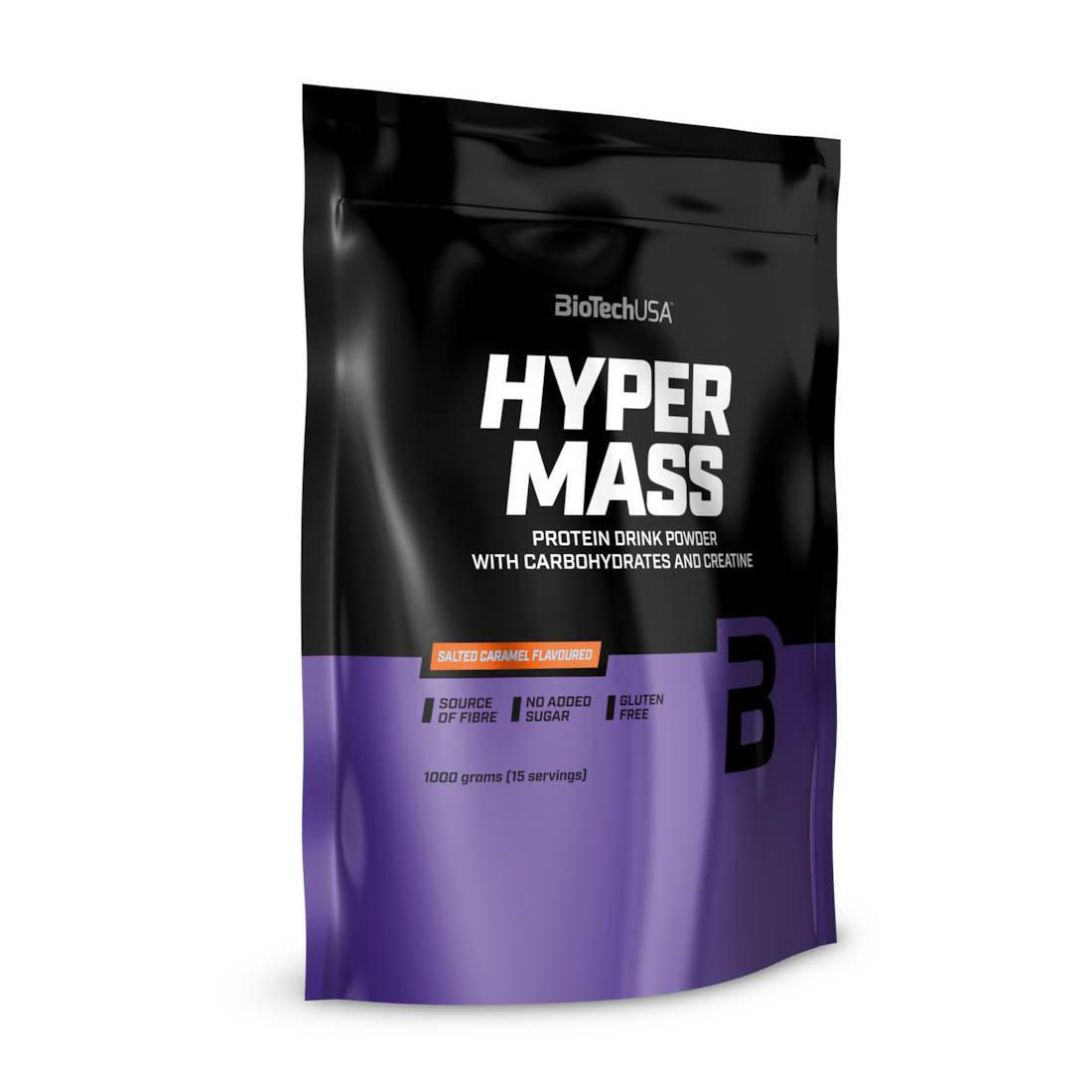 Biotech USA Hyper Mass Drink Powder With Carbohydrates & Creatine Gluten Free Chocolate Flavor 1kg