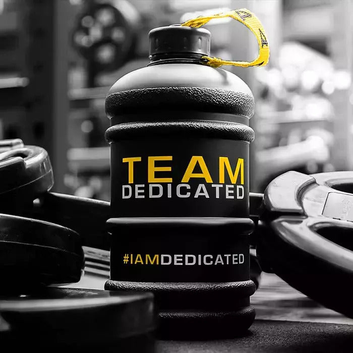 Dedicated Nutrition Water Jug Πλαστικό Παγούρι 2200ml Μαύρο