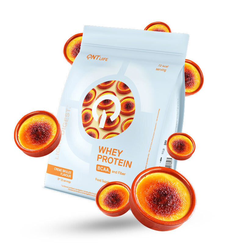 QNT Light Digest Whey Gluten Free Whey Protein 500gr, Creme Brulee