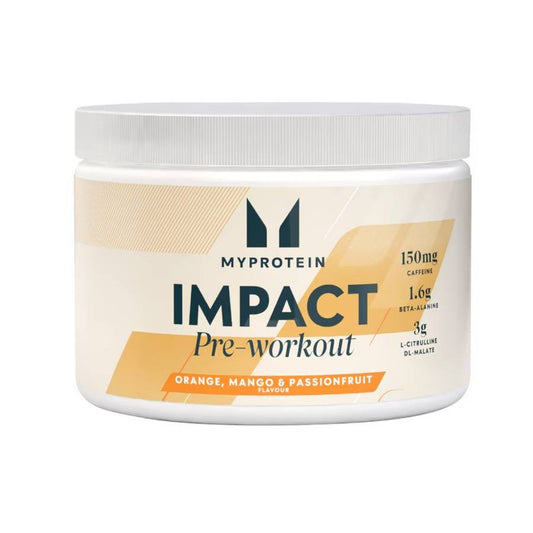 Myprotein Impact Pre-Workout Orange, Mango & Passion Fruit 150g