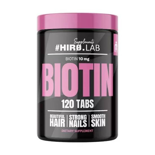 Hiro.Lab Biotin Βιταμίνη 10mg 120 ταμπλέτες