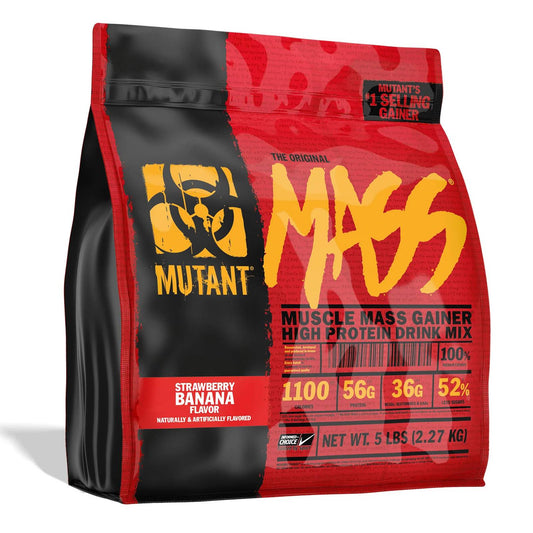 Mutant Mass Muscle Mass Gainer με Γεύση Φράουλα Μπανάνα 2.27kg