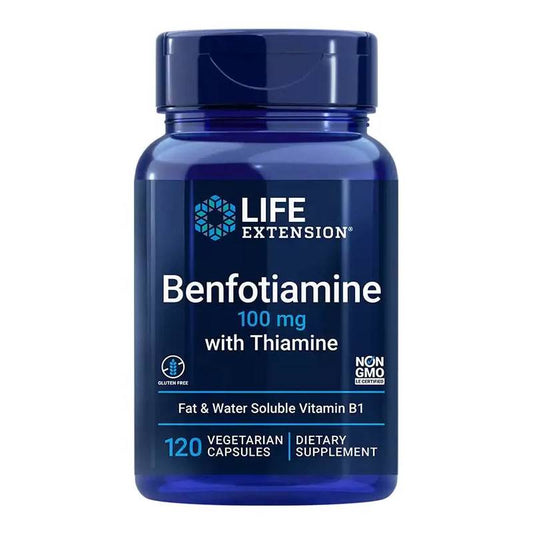 Life Extension Benfotiamine With Thiamine 120 φυτικές κάψουλες