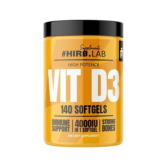 Hiro.Lab Vitamin D3 Βιταμίνη 4000iu 140 μαλακές κάψουλες