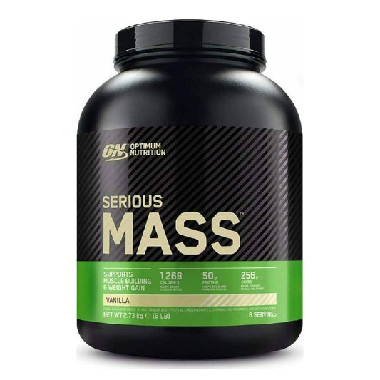 Optimum Nutrition Serious Mass Πρωτεΐνη Ορού Γάλακτος με Γεύση Βανίλια 2.73kg