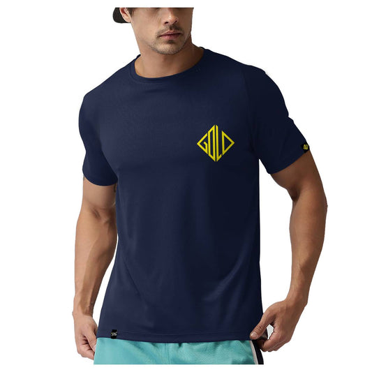 T-shirt GOLD blue- GoldTouch Wear