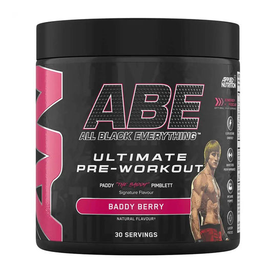 Applied Nutrition Abe All Black Everything Συμπλήρωμα Pre Workout 375gr Baddy Berry