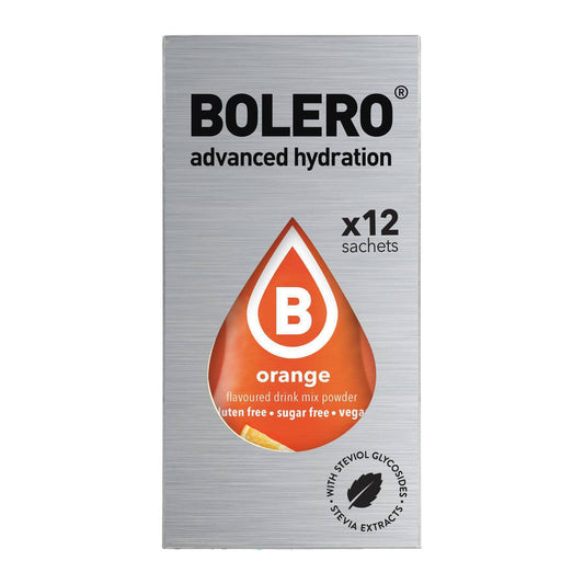 Bolero Χυμός σε Σκόνη 500ml σε Νερό Πορτοκάλι Χωρίς Ζάχαρη 3gr 12τμχ