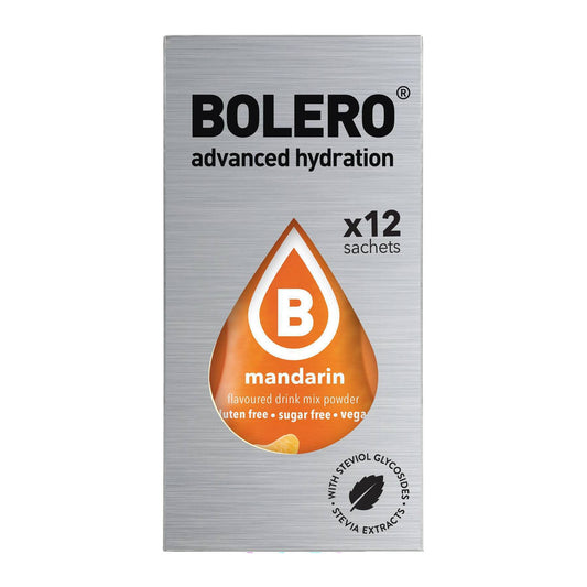 Bolero Χυμός σε Σκόνη 500ml σε Νερό Μανταρίνι Χωρίς Ζάχαρη 3gr 12τμχ