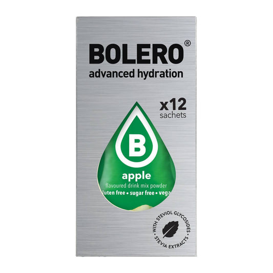 Bolero Χυμός σε Σκόνη 500ml σε Νερό Μήλο Χωρίς Ζάχαρη 3gr 12τμχ