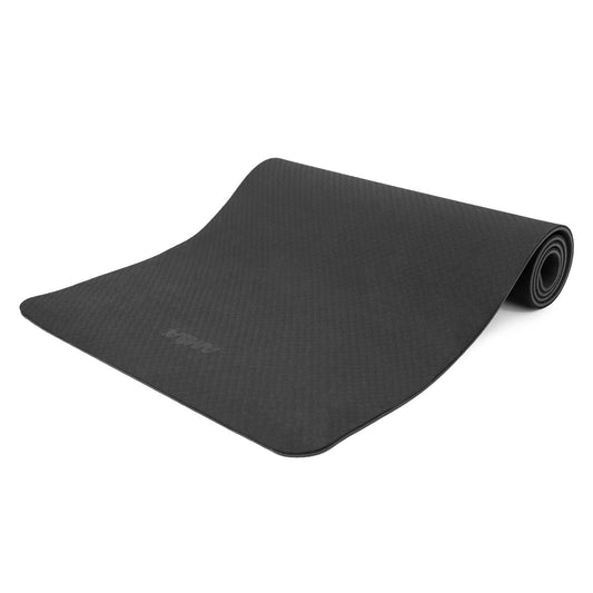 Amila Στρώμα Yoga 8mm TPE Μαύρο/Γκρι