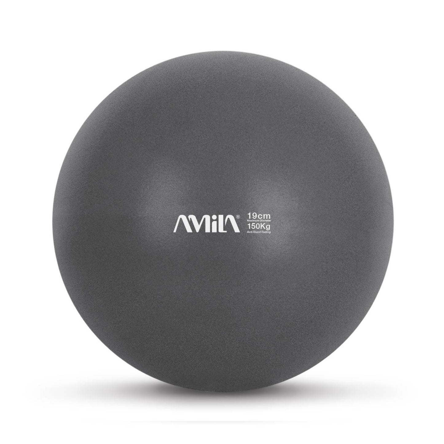 Μπάλα Γυμναστικής AMILA Pilates Ball 19cm Μαύρη