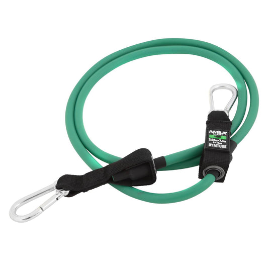 Λάστιχο Αντίστασης AMILA GymTube με Clip Light, Πράσινο