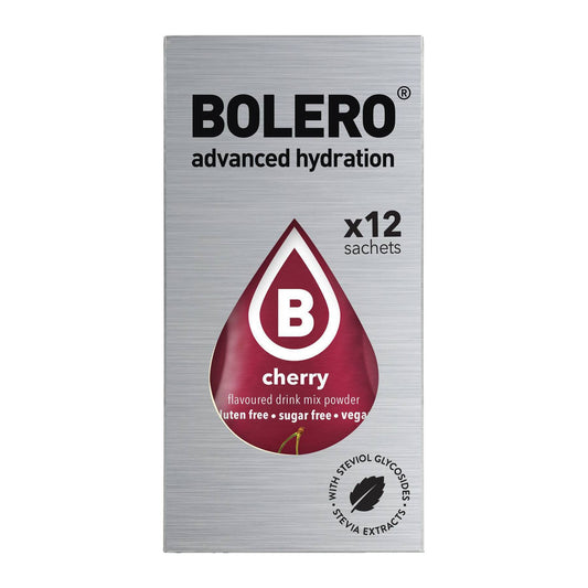 Bolero Χυμός σε Σκόνη 500ml σε Νερό Κεράσι Χωρίς Ζάχαρη 3gr 12τμχ