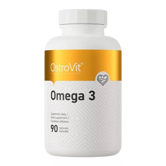 OstroVit Omega 3 – Καθαρά Ιχθυέλαια Υψηλής Ποιότητας 90 κάψουλες