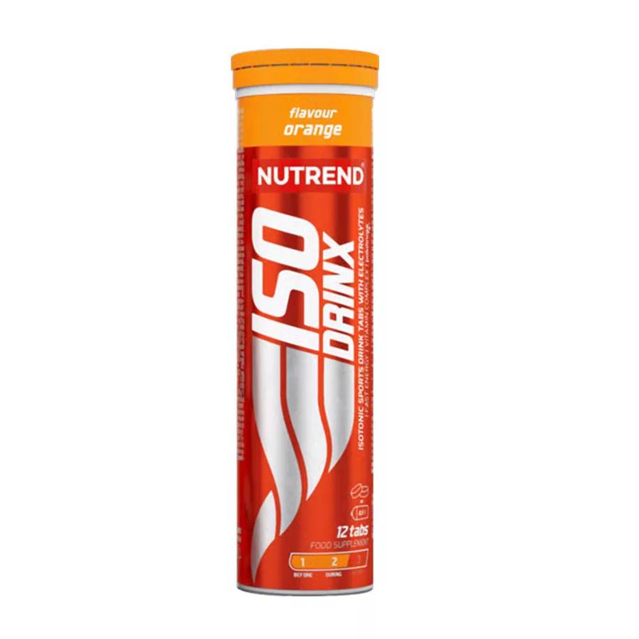 Nutrend Isodrinx Πορτοκάλι 12 Αναβράζοντα ισοτονικά δισκία