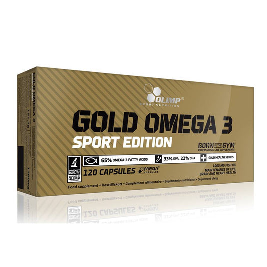 Olimp Sport Nutrition Gold Omega 3 Sport Edition Ιχθυέλαιο 120 μαλακές κάψουλες