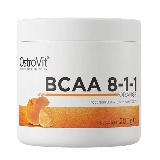 OstroVit BCAA 8-1-1 200gr, Πορτοκάλι