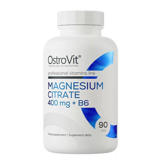 OstroVit Magnesium Citrate 400 mg + B6 – 90 Δισκία