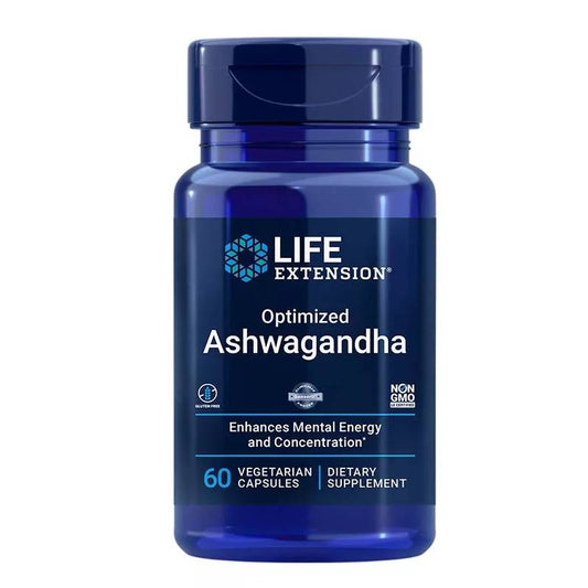 Life Extension Optimized Ashwagandha – 60 Veg κάψουλες