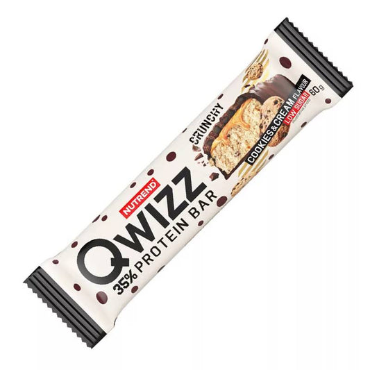 Nutrend Qwizz Protein Bar – Cookies & Cream (1 Bar, 60 g)