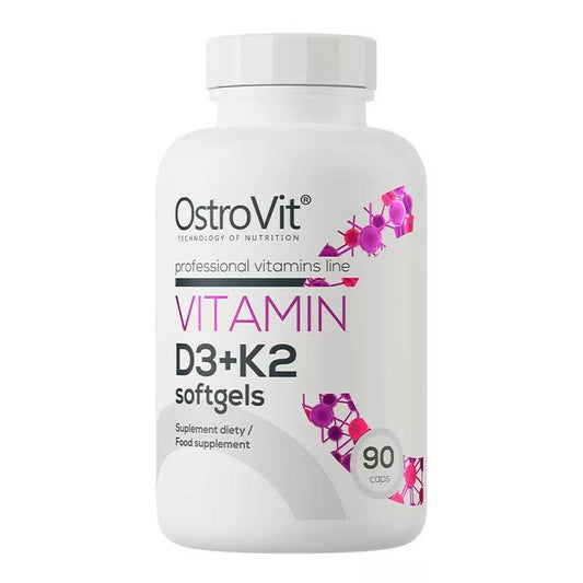 OstroVit Vitamin D3 + K2 – 90 Μαλακές Κάψουλες