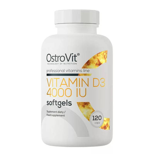 OstroVit Vitamin D3 4000 IU – 120 Κάψουλες