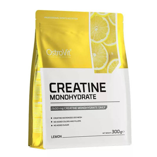 OstroVit Creatine Monohydrate 300 g – Γεύση Λεμόνι