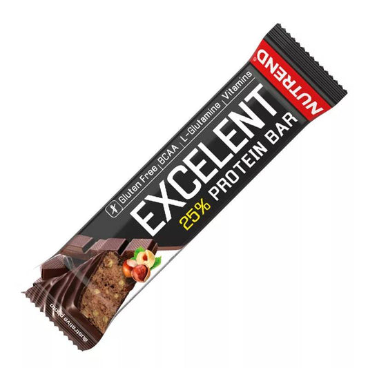 Nutrend Excelent Protein Bar Double – Chocolate Nuts (1 Bar, 85 g)