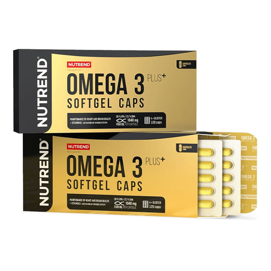 Nutrend Omega 3 Plus Softgel Caps 120 softgel capsules
