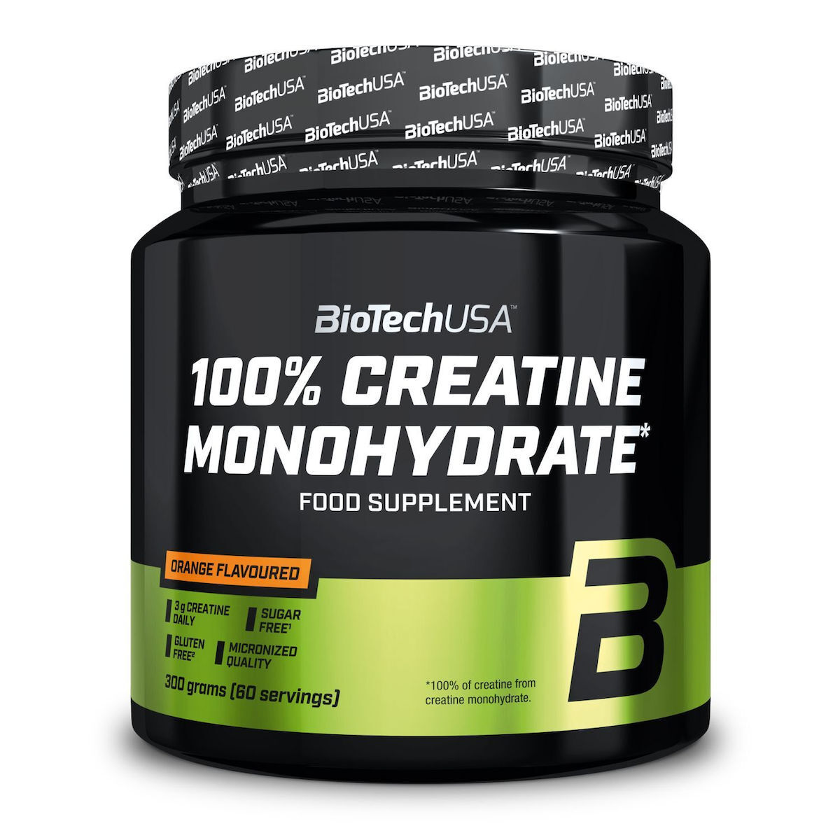 Biotech USA 100% Micronized Creatine Monohydrate 300gr Flavoured