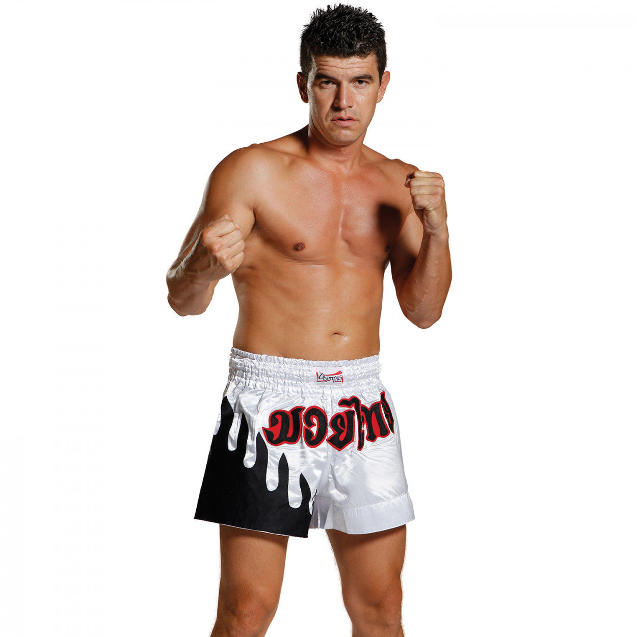 Olympus Shorts - Flame on Right Leg