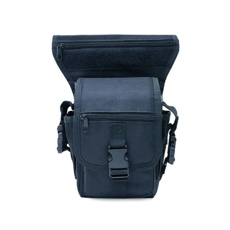 Black Thigh Bag