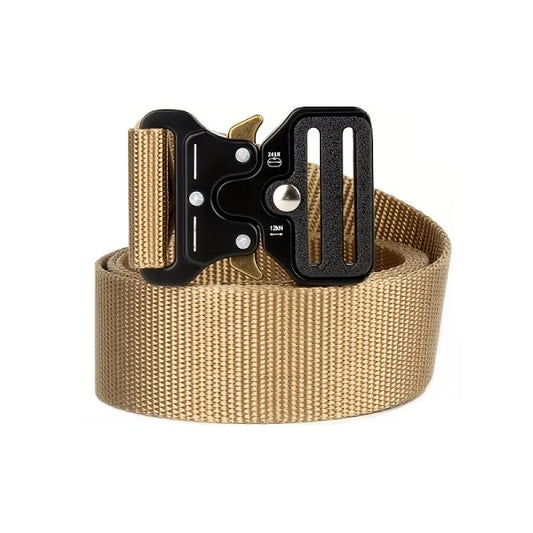 Military belt - Beige, up to 125cm