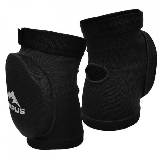 Επιγονατίδες Olympus KN1 Knitted Βαμβακερές, Μαύρες