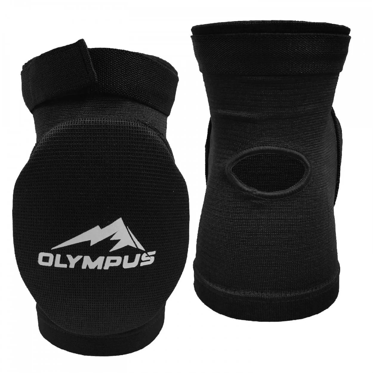 Επιγονατίδες Olympus KN1 Knitted Βαμβακερές, Μαύρες