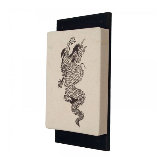 Makiwara Επιτοίχιος Στόχος Πολεμικών Τεχνών Μπεζ, Large 20x28cm