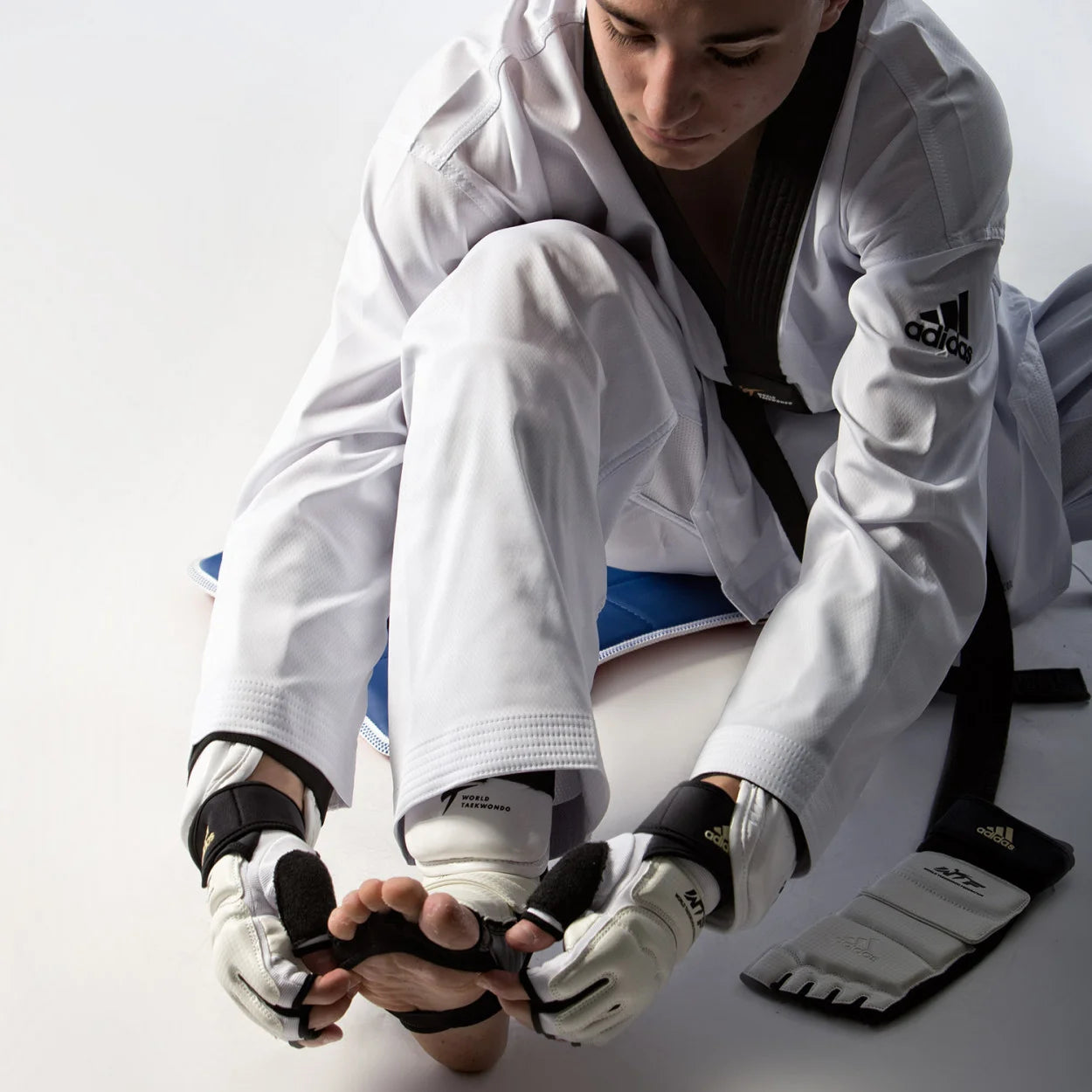 adidas Taekwondo WTF Leg Protectors Approved