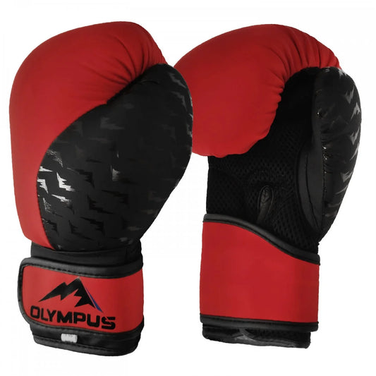 Πυγμαχικά Γάντια Olympus KIDS CLASSIC, Κόκκινα/Μαύρα